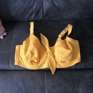 Underwire bikini top